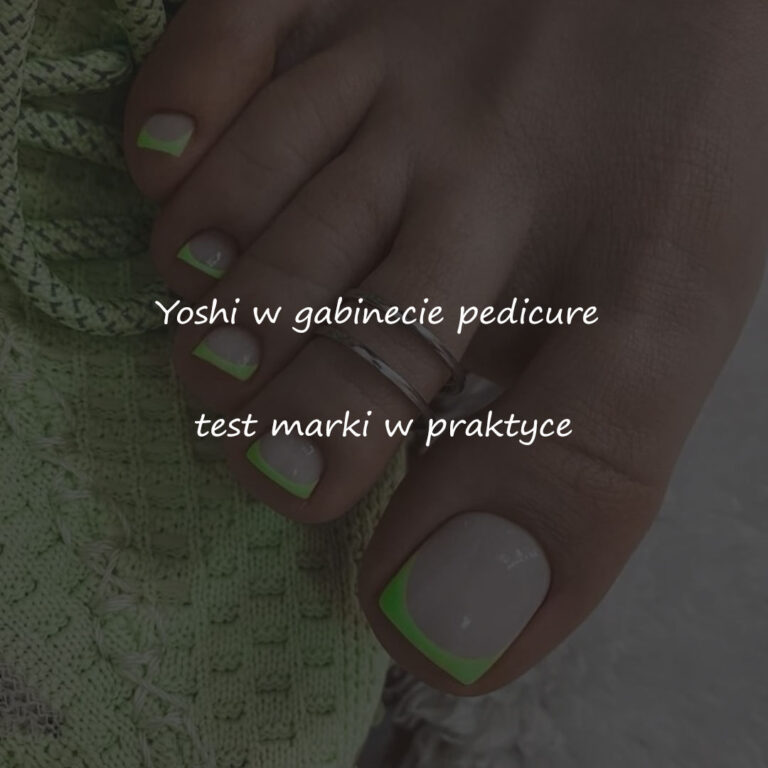 Read more about the article Yoshi w gabinecie pedicure: test marki w praktyce