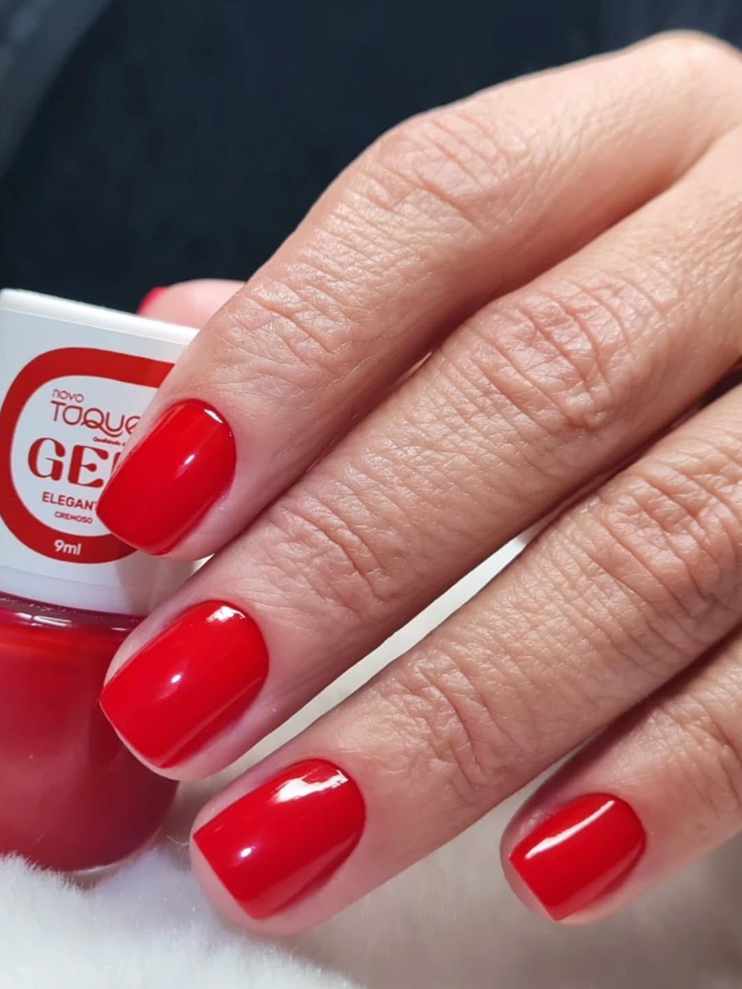 Bezkompromisowy czerwony pedicure!